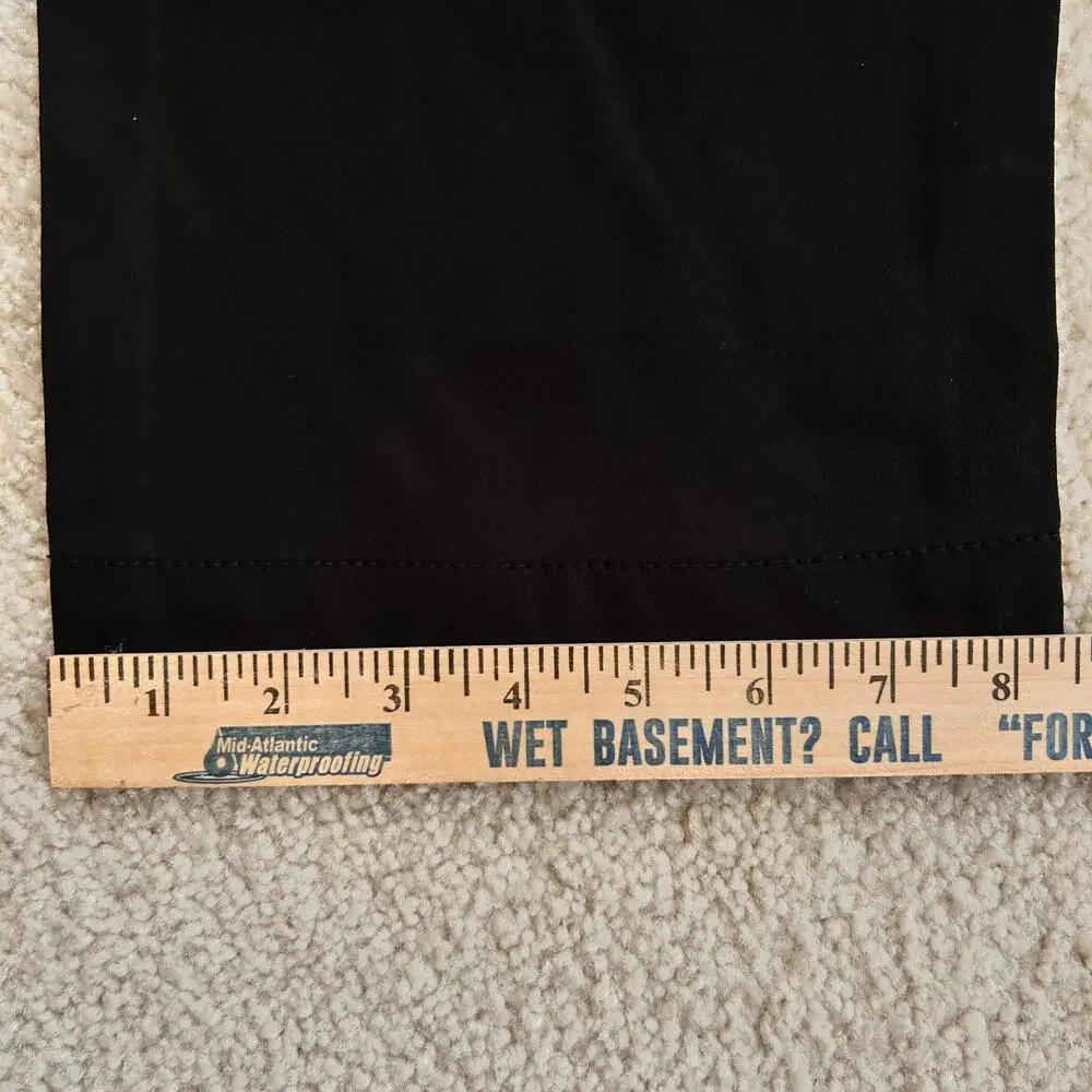 NWT Copper & Oak Men's Tech Utility Pants Straight Fit Black 36 X 34